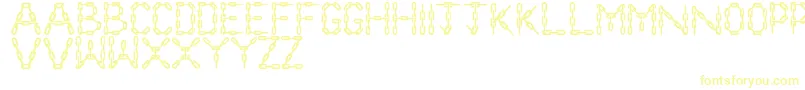 ChainLetters Font – Yellow Fonts