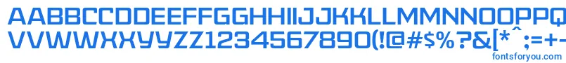 AmericanCaptainPatrius02Fre Font – Blue Fonts on White Background