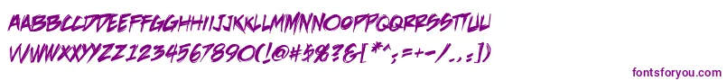 DeathrattleBb Font – Purple Fonts