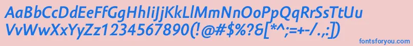 Más sobre la fuente AmorSansProBoldItalic fuente AmorSansProBoldItalic – Fuentes Azules Sobre Fondo Rosa