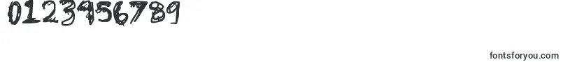 TableInABearSuit Font – Fonts for Numbers and Digits