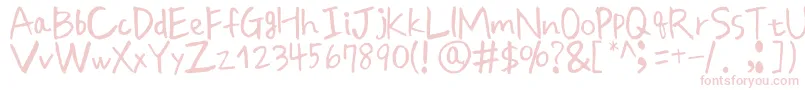 More about Peacefulday Font Peacefulday Font – Pink Fonts