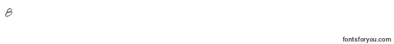 フォントMtMattoScriptNormal – フォント数字8