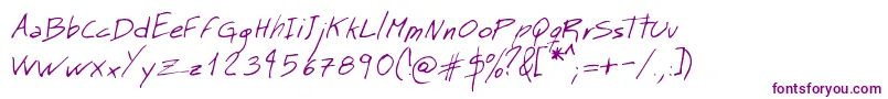 MtMattoScriptNormal Font – Purple Fonts