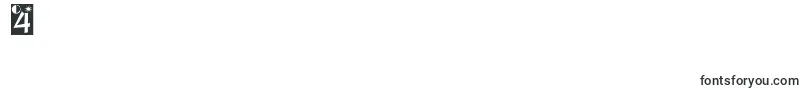 HimmelNormalDb Font – Fonts for Digit 4