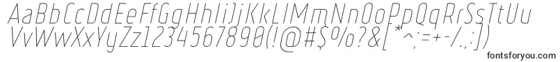 Шрифт RulerThinItalic – шрифты, начинающиеся на R
