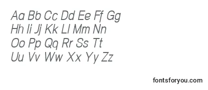 NeogramItaliccnd Font