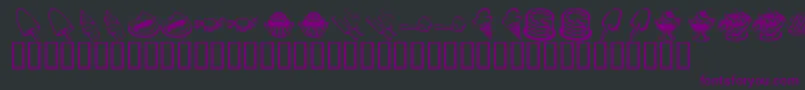 Lisätietoja KrSweetTooth-fontista KrSweetTooth-fontti – violetit fontit mustalla taustalla