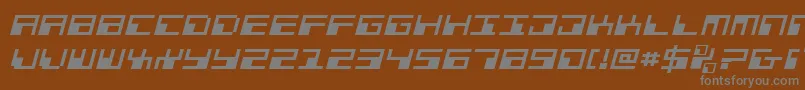 Подробнее о шрифте Phaserbankei Шрифт Phaserbankei – серые шрифты на коричневом фоне