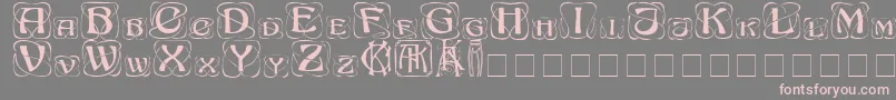 Más sobre la fuente KonanurCapitals fuente KonanurCapitals – Fuentes Rosadas Sobre Fondo Gris