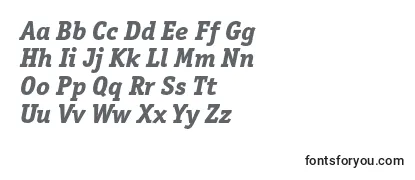 OfficinaserifextraboldoscItalic Font