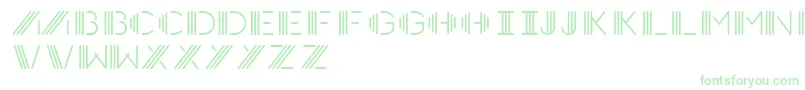 Шрифт Photocab – зелёные шрифты