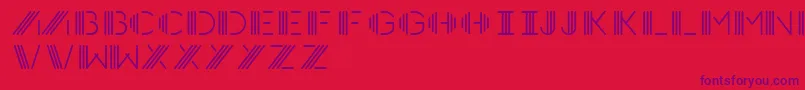 Шрифт Photocab – фиолетовые шрифты на красном фоне