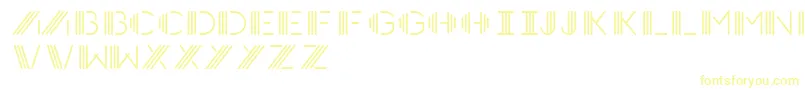 Photocab-fontti – keltaiset fontit