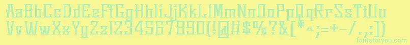 Más sobre la fuente SpringmarchRoman fuente SpringmarchRoman – Fuentes Verdes Sobre Fondo Amarillo