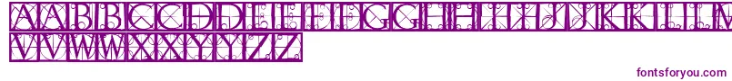 Capsrandomishbricks Font – Purple Fonts