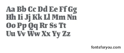 TangerserifnarrowExtrabold-fontti