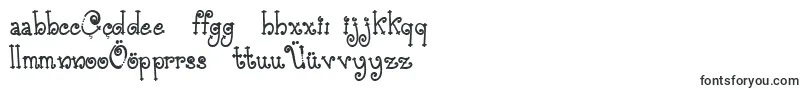 AustieBostSimpleSimon-Schriftart – aserbaidschanische Schriften