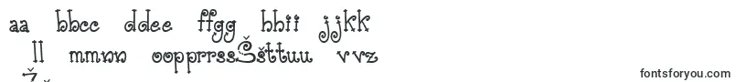 Шрифт AustieBostSimpleSimon – латышские шрифты