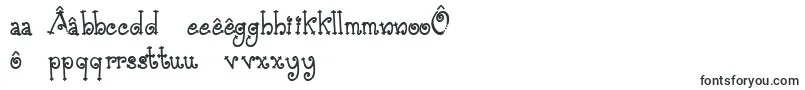 AustieBostSimpleSimon-fontti – vietnamilaiset fontit