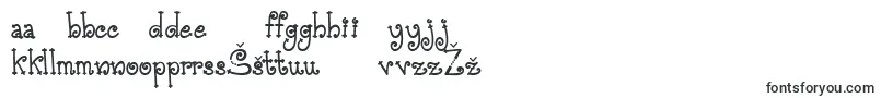 Шрифт AustieBostSimpleSimon – литовские шрифты