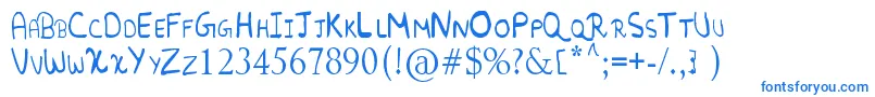 RandomFont. Font – Blue Fonts