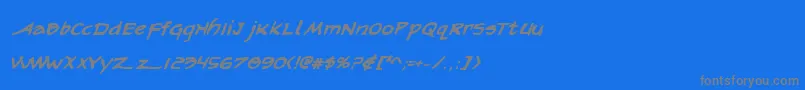 Más sobre la fuente ArilonBoldItalic fuente ArilonBoldItalic – Fuentes Grises Sobre Fondo Azul