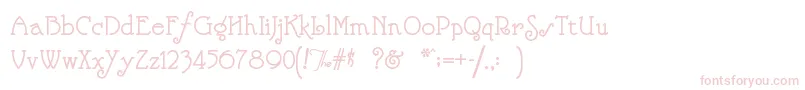 Nickelod Font – Pink Fonts