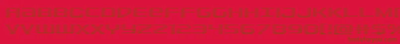 Weitere Informationen zur Sdfgrad-Schriftart Sdfgrad-Schriftart – Braune Schriften auf rotem Hintergrund