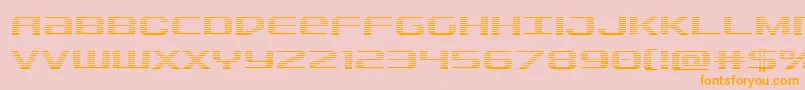 Sdfgrad Font – Orange Fonts on Pink Background