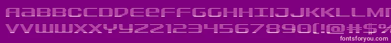 Sdfgrad Font – Pink Fonts on Purple Background