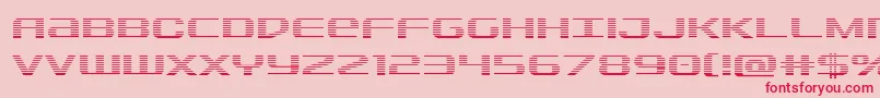 Sdfgrad Font – Red Fonts on Pink Background