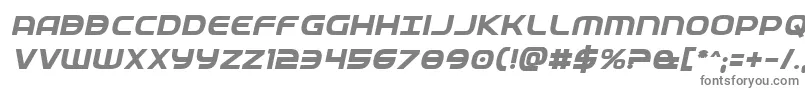 Шрифт Fedserviceboldital – серые шрифты