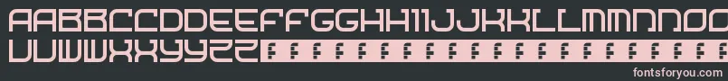 More about StarshipOne Font StarshipOne Font – Pink Fonts on Black Background