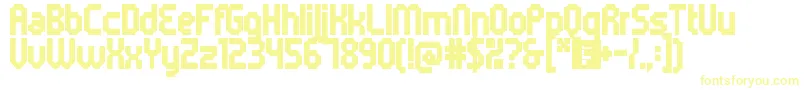 5metrikBlackCondensed-Schriftart – Gelbe Schriften