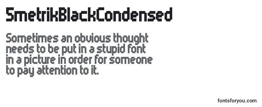 5metrikBlackCondensed Font