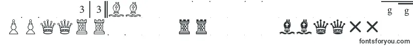 ChessLeipzig-Schriftart – rumänische Schriften