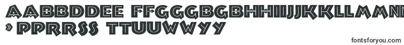 Шрифт Troglodytenf – йоруба шрифты