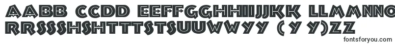 Troglodytenf-fontti – hausan fontit