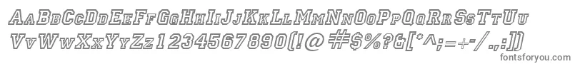 LettermanItalic Font – Gray Fonts
