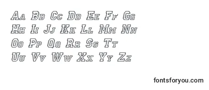 LettermanItalic-fontti