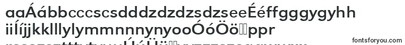 Шрифт Urwgrotesktextwid – венгерские шрифты