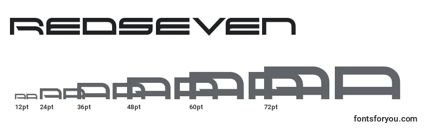 RedSeven Font Sizes