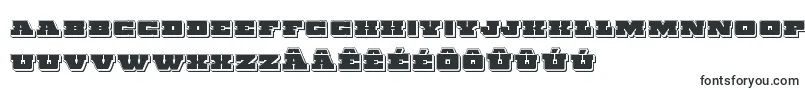 Czcionka Chicagoexpresspunch – czcionki fryzyjskie