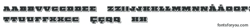 Fonte Chicagoexpresspunch – fontes uzbeques