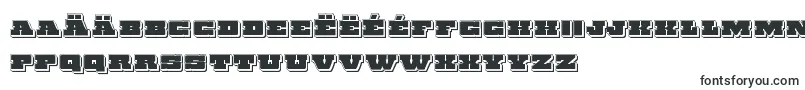 Czcionka Chicagoexpresspunch – macedońskie czcionki