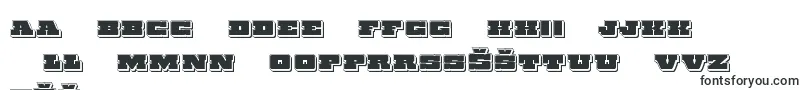 Chicagoexpresspunch-fontti – latvian fontit