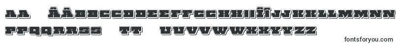 Шрифт Chicagoexpresspunch – румынские шрифты
