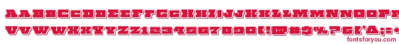 Chicagoexpresspunch Font – Red Fonts