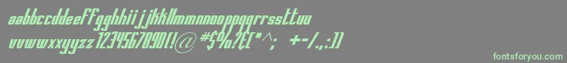 More about Printedcircuitboarditalic Font Printedcircuitboarditalic Font – Green Fonts on Gray Background